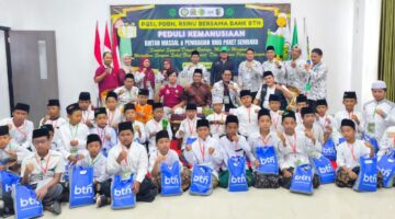 Ratusan Anak Antusias Ikuti Khitan Massal Gratis oleh PDBN, PGSI dan RSINU Kerjasama Bank BTN