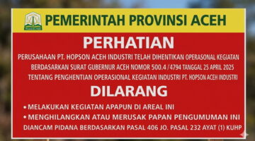 Plang Larangan Tak Bertaji, Aktivitas PT Hopson Masih Terlihat dan Kepercayaan Publik Terhadap Pengawasan Menurun
