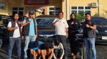 Gerak Cepat! Tim Elite URC Jatanras Sat Reskrim Polres Simalungun Bekuk 5 Pelaku Kejahatan 3C, Sepeda Motor dan Mobil Avanza Berhasil Diselamatkan